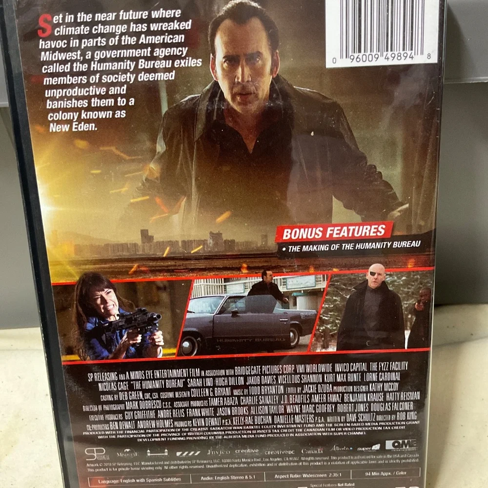 DVD - The Humanity Bureau. V114